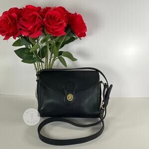 Vintage Coach Devon Bag 9908 Navy USA 1994